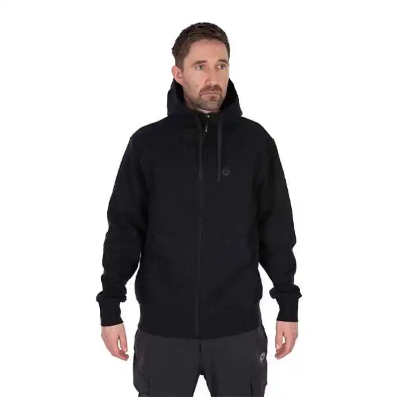 Stealth Zip Hoody Black