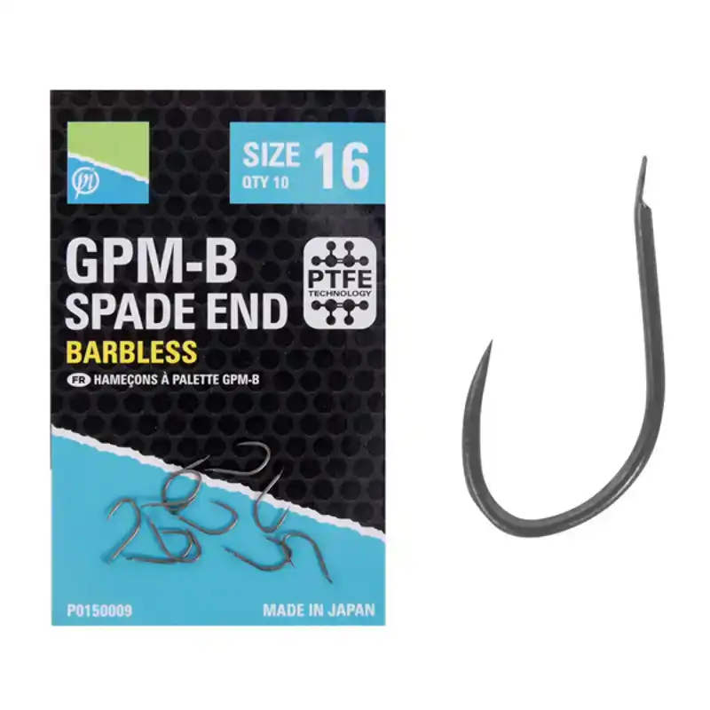 GPM-B Spade End Barbless - Maat: 12