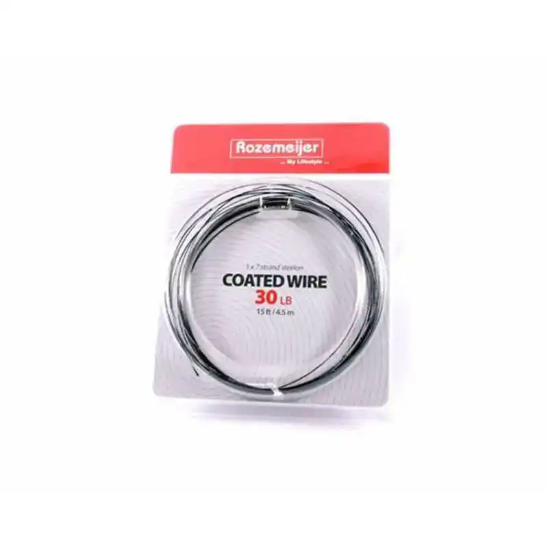1x7 Strand Steelon Coated Wire - 30 lb. - 4,5 m