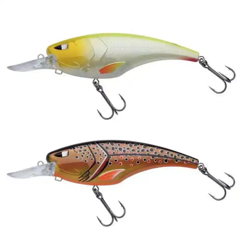 Zilla Deep Crank - 11,5 cm - White Chart.