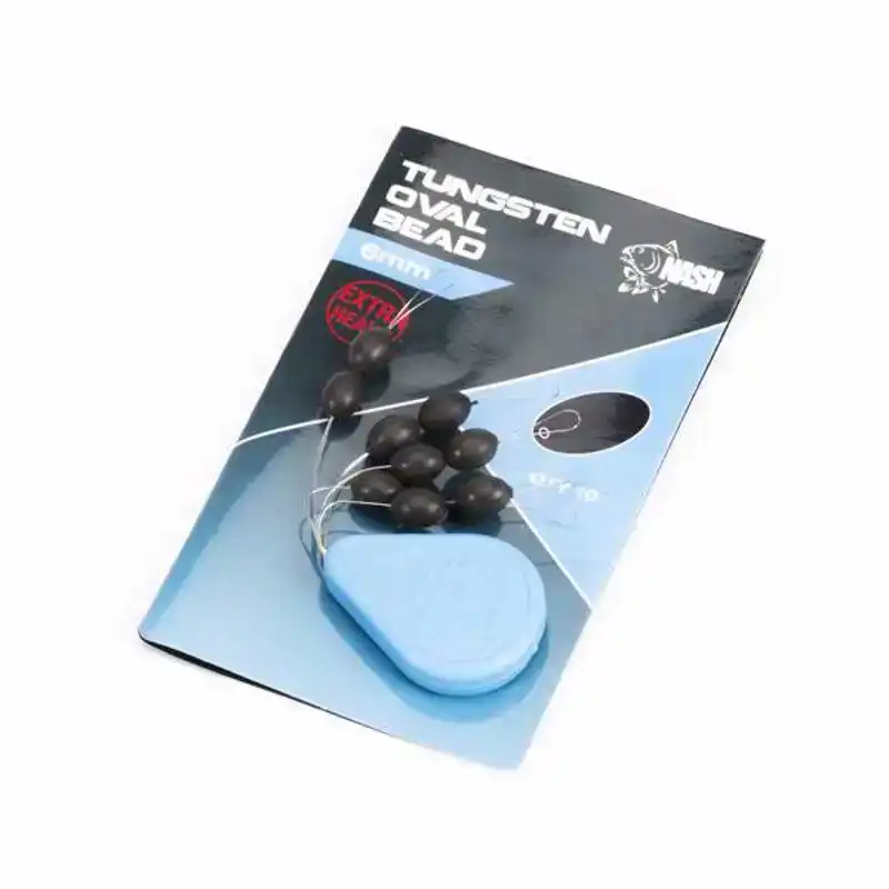 Tungsten Oval Bead - 4 mm