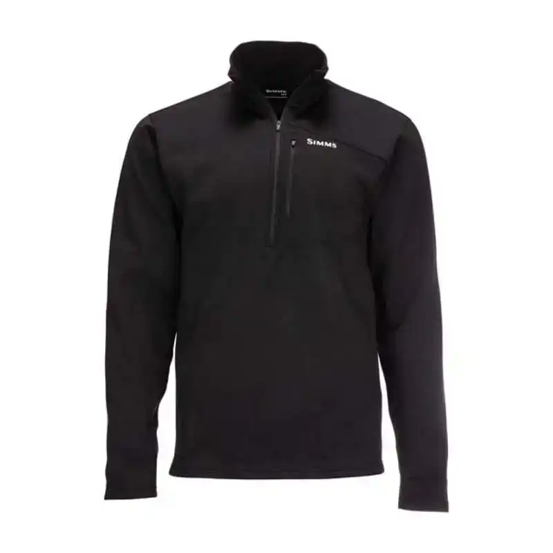 Thermal 1/4 Zip Top - Maat: M - Black