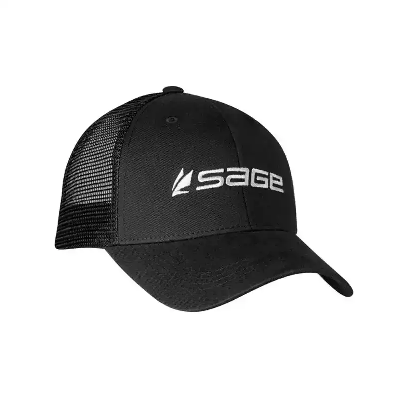 Mesh Back Hat - Black