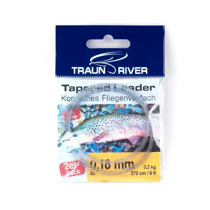 Tapered Leader 2er-Pack - 9 ft - 3X(0,21 mm)