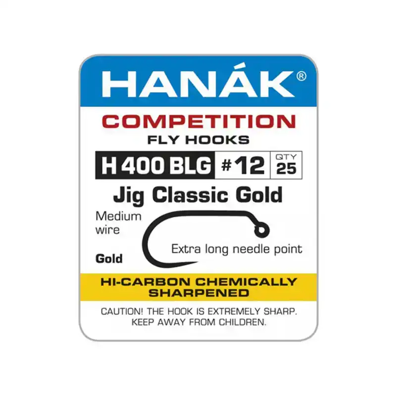 H 400 BLG - Jig Classic Gold - Haak: 10