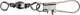 Barrel Swivel + Interlock Snap - Maat: 14