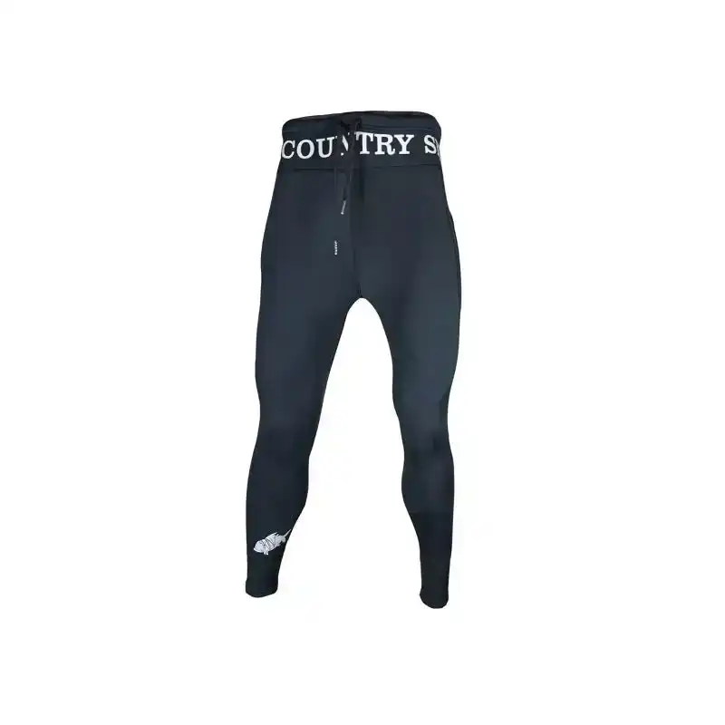 Airblitz Pitch Black Perforated Neoprene Leggings - Small