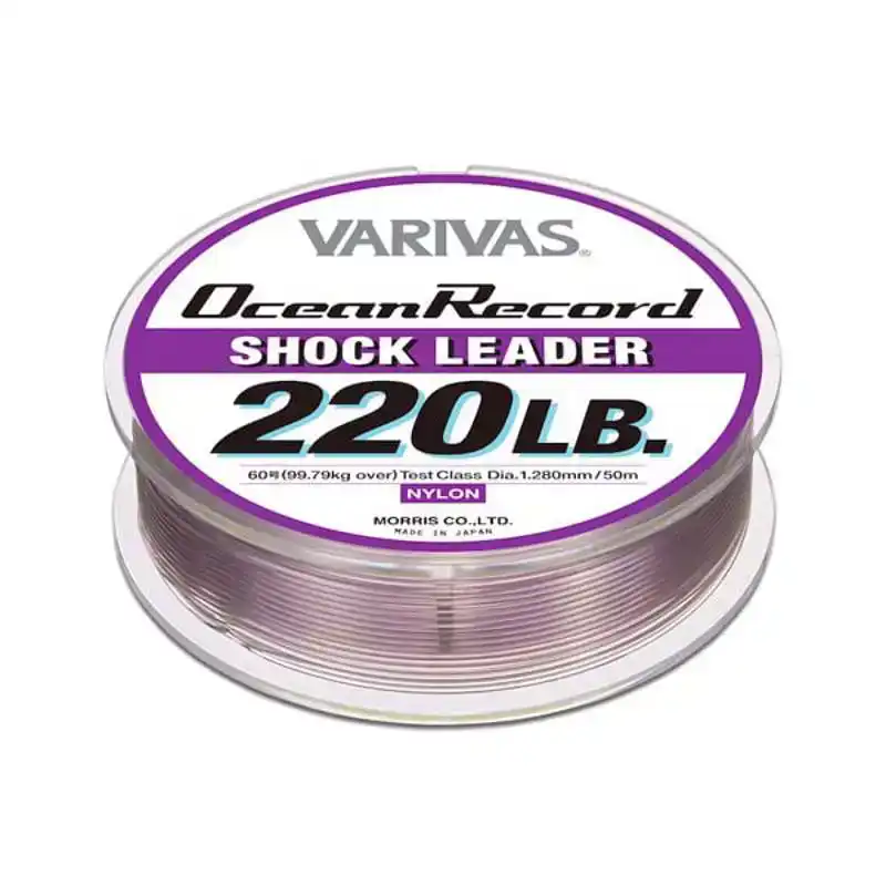 Ocean Record Shock Leader - 90 lb - 0,78 mm - 50 meter
