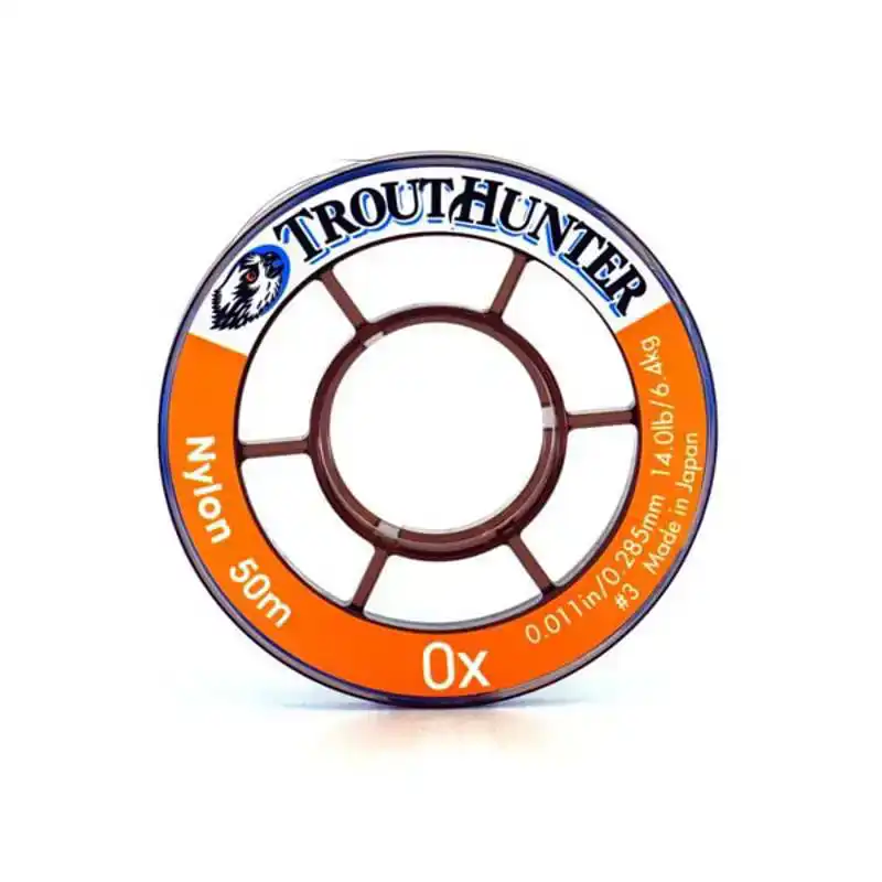 TroutHunter Nylon Tippet Material - 0X - 0,285 mm - 6,4 kg