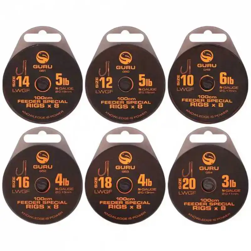 LWGF Feeder Special Rigs - Haak: 10 - 0,17 mm