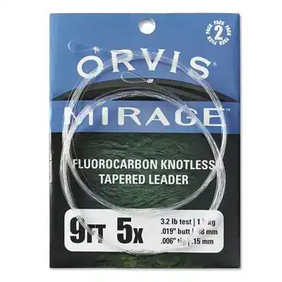 Mirage Fluorocarbon Knotless Tapered Leader