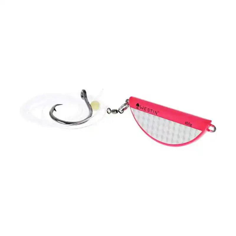 HALIBUT ANTI TWIST RIG CIRCLE HOOK 350G GLOW