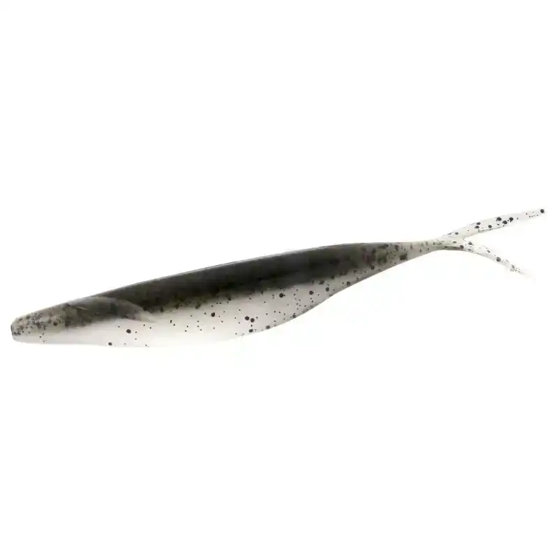 Sakamata Shad - 5'' - 103 - Smoke Pepper Clear