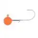 Round Jighead Orange - Haak: 2 - 3,5 gram