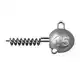 Zinc Screw-In Jigheads - 7 gram