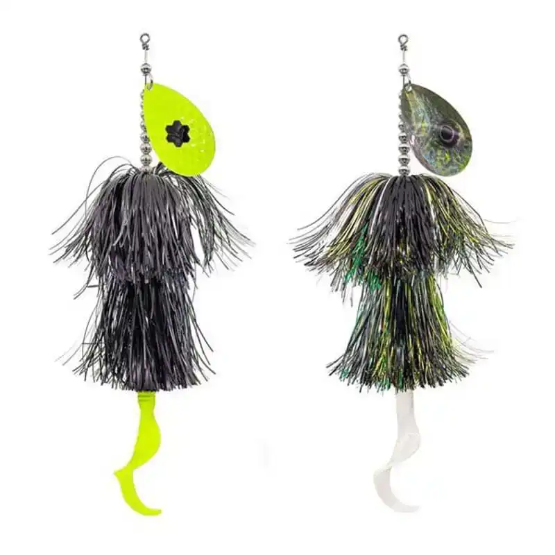 Savage Blade Single - 8,5 inch - 2,4 oz - Black Chartreuse