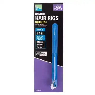 KKM-B Banded Hair Rigs - Barbless