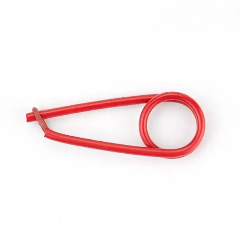 Hackle Pliers Perfect - 5,5 cm - Rood
