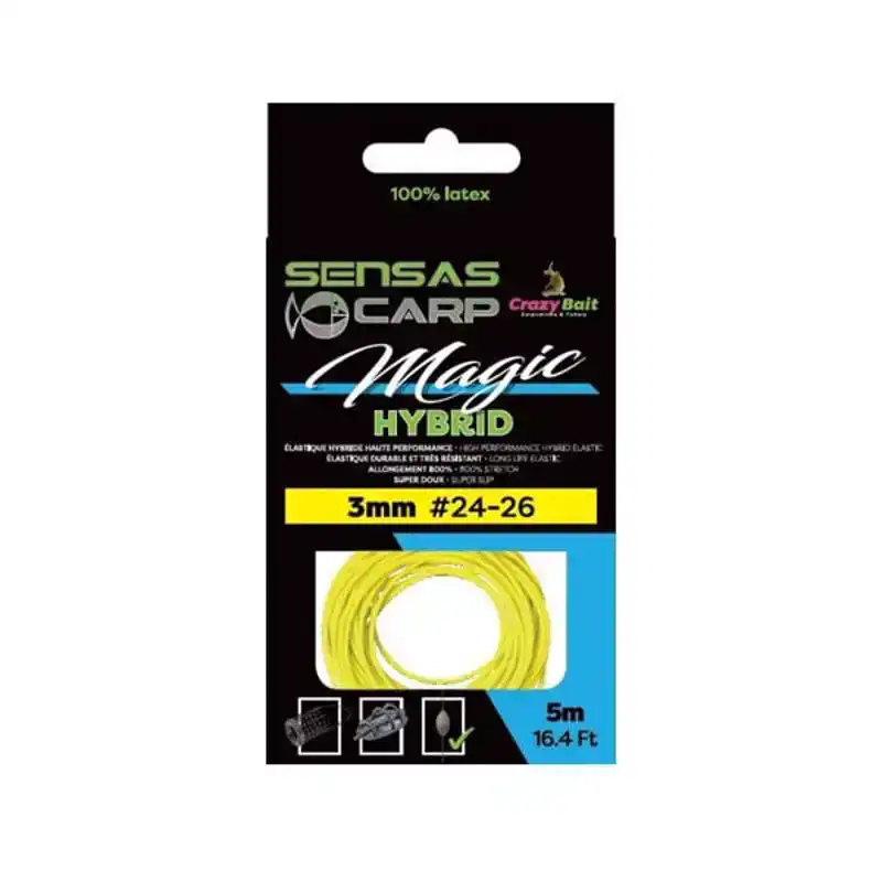 Magic Hybrid Elastic - Black - 2,80 mm