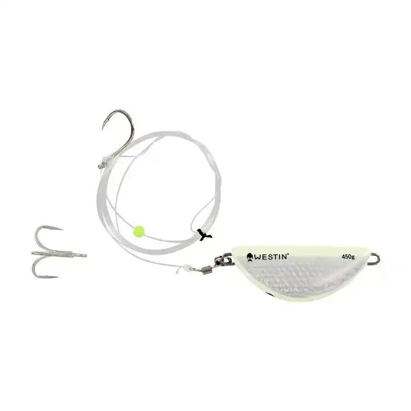 Halibut Anti Twist Rig - 350 gram - Glow