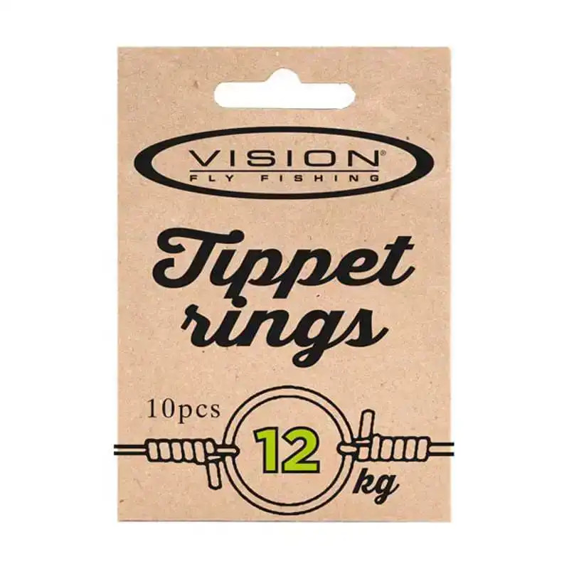 TIPPET RINGS, Big 20kg. test