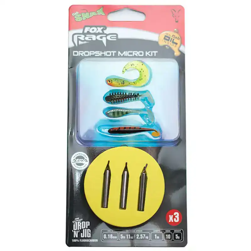 Ready Rigs Dropshot Micro Kit - Haak: 10 - 0,18 mm - 5 gram