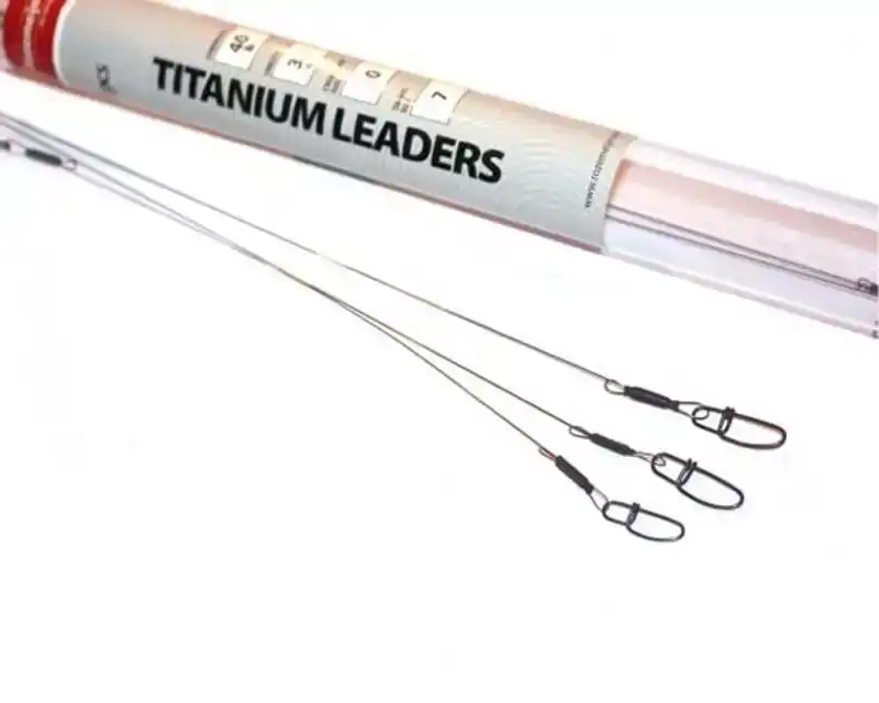 Titanium Leaders - 20 lb. - 20 cm