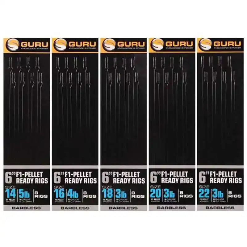 F1 Pellet - Ready Rigs - Haak: 14 - 0,15 mm - 6''