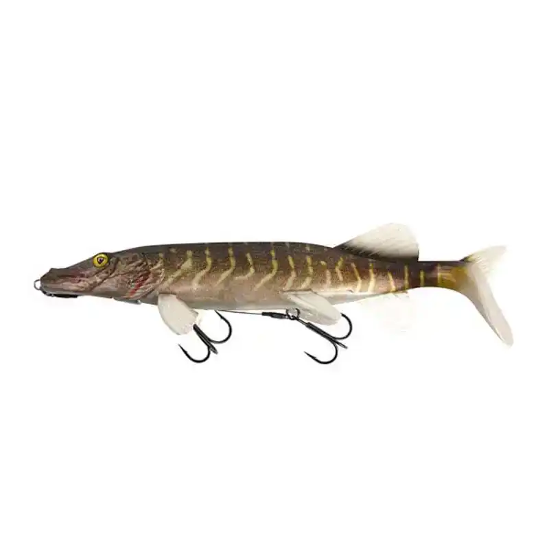 Giant Realistic Pike Replicant - 40 cm - Natural Pike