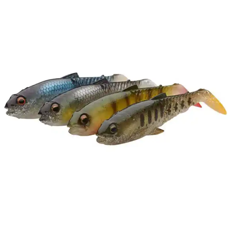 Craft Cannibal Paddletail - 8,5 cm - Green Silver