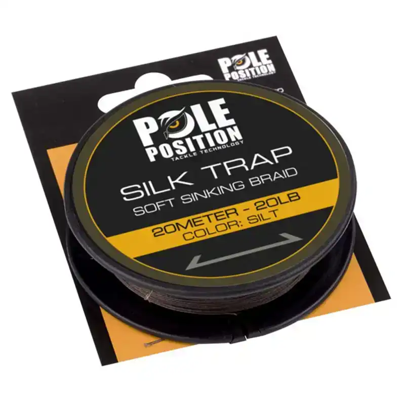 Silk Trap Sinking Braid - 20 lb - Silt