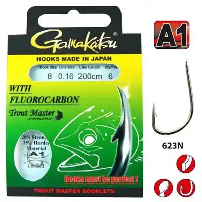 Trout Master Fluorocarbon 623 N