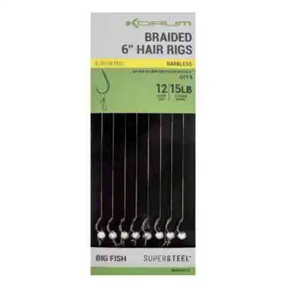 Big Fish Braided Hair Rigs - Barbless