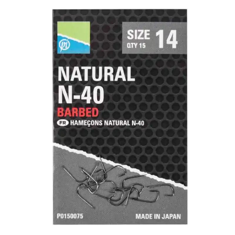 Natural N-40 Barbed - Maat: 12