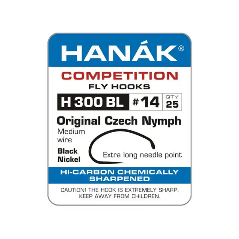 H 300 BL - Original Czech Nymph - Haak: 10