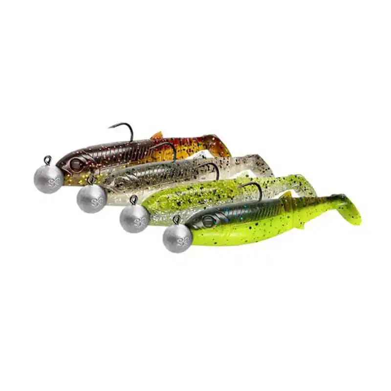 Ready Cannibal Shad - 6,8 cm - Clear Water Mix