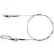 Matt Black Leader 1x7 Titanium - 18 lb - 30 cm