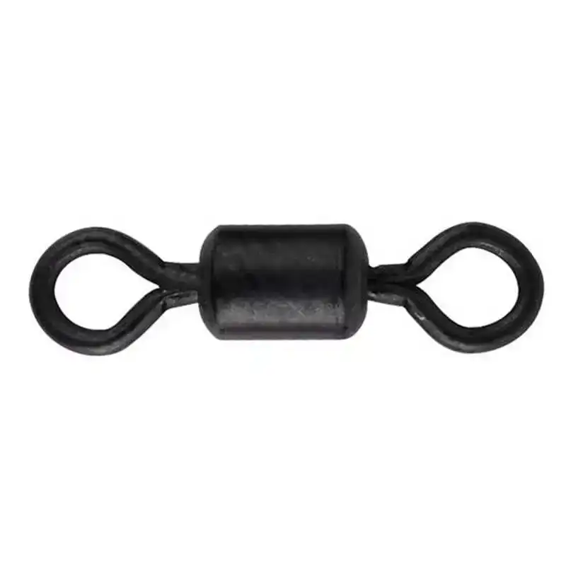 Matt Black Rolling Swivel - Maat: 1 (13 st)