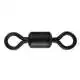 Matt Black Rolling Swivel - Maat: 1 (13 st)