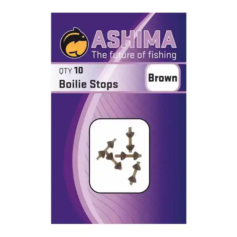 Boilie Stops - Brown