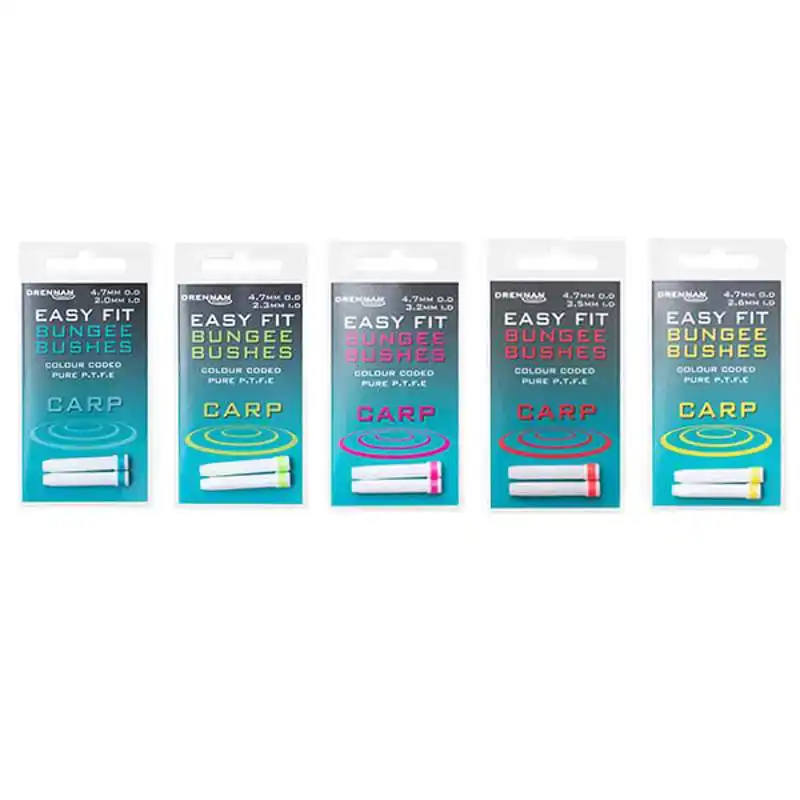 Easy Fit Bungee Bushes Carp - Binnendiameter: 2,0 mm