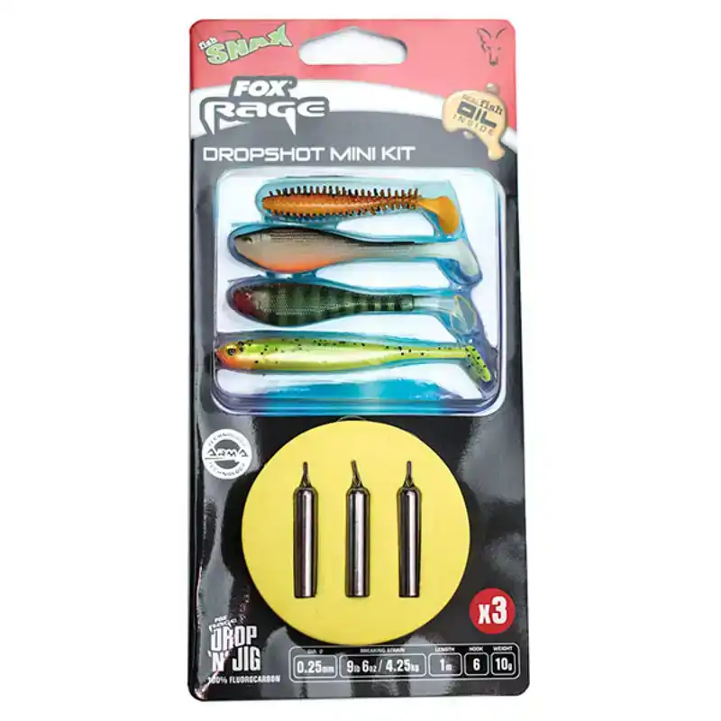 Ready Rigs Dropshot Mini Kit - Haak: 4 - 0,27 mm - 12 gram