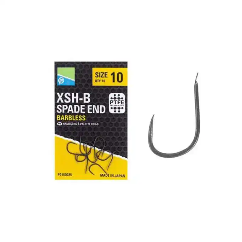 XSH-B Spade End Barbless - Haak 10