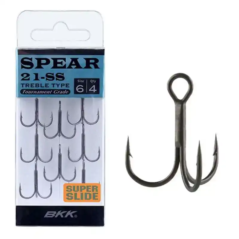 Spear 21-SS Treble Hook - Maat: 1/0