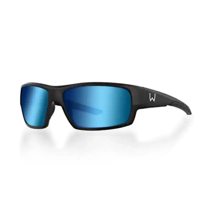 W6 Sport 10 - Matte Black - LB Brown LM Silver Flash AR Blue