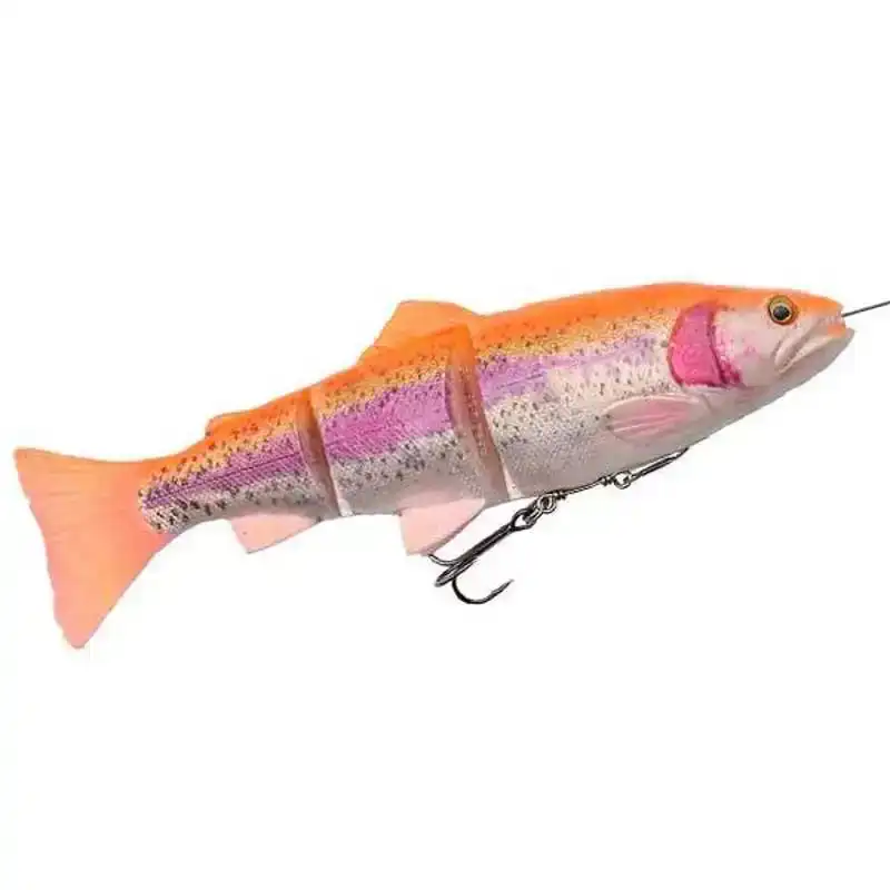 4D Line Thru Trout - 20 cm - Sinking - Green Silver