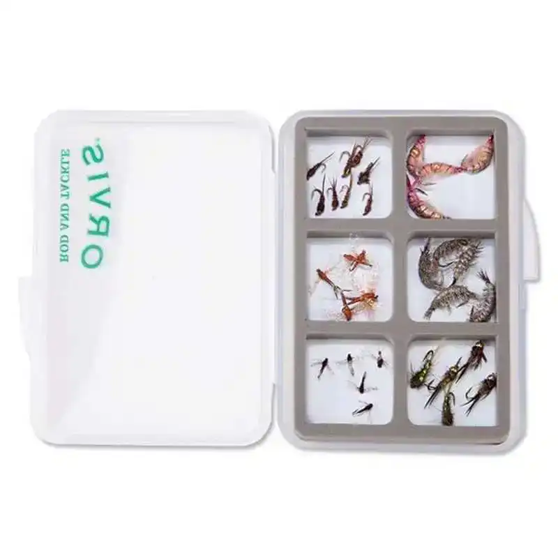 Super Slim Shirt Pocket Fly Box - 6 vaks incl magneet