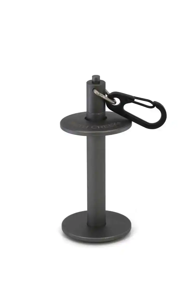 Tippet Holder Metallic Grey