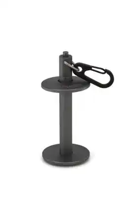 Tippet Holder Metallic Grey