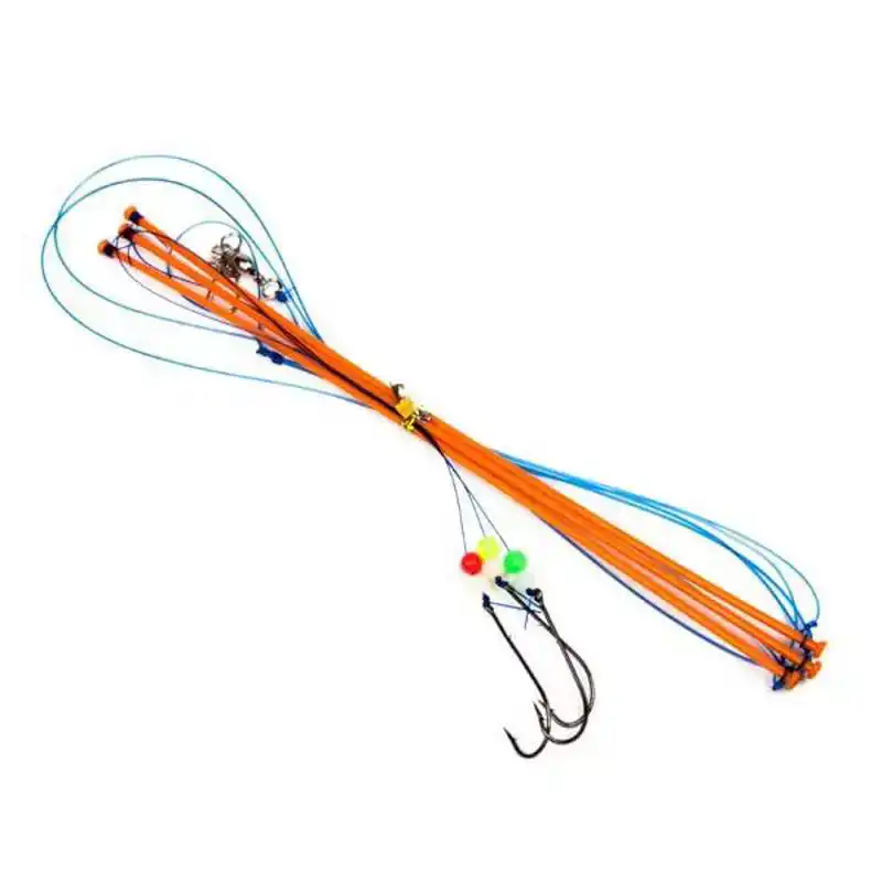 Platvis Bezem Afhouder Onderlijn - Haak: 1 - 15 cm